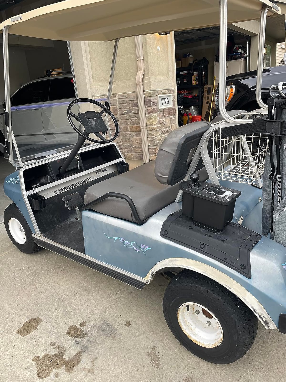 10L0L Golf Cart Ball Washer and Club Cleaner Kit, Detachable Golf Club Head and Ball Washer Golf Cleaner for EZGO Club Car Yamaha customer photo 1