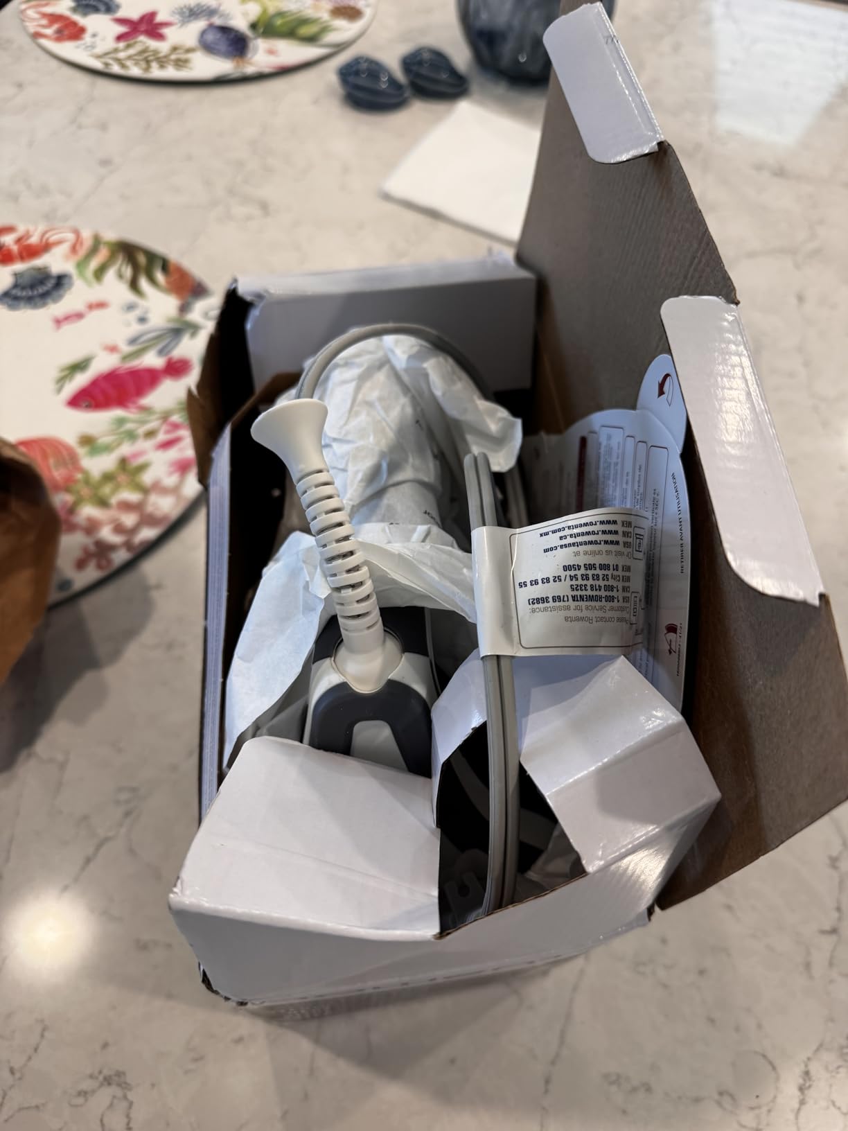 Rowenta Focus Excel Steam Iron for Clothes, Anti-Drip Protection, 1725 Watts, DW5280 customer photo 1