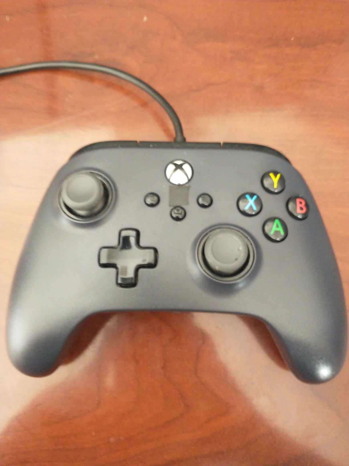 PowerA Wired Controller for Xbox Series X|S - Black, gamepad, wired video game controller, gaming controller, works with Xbox One and Windows 10/11 customer photo 2