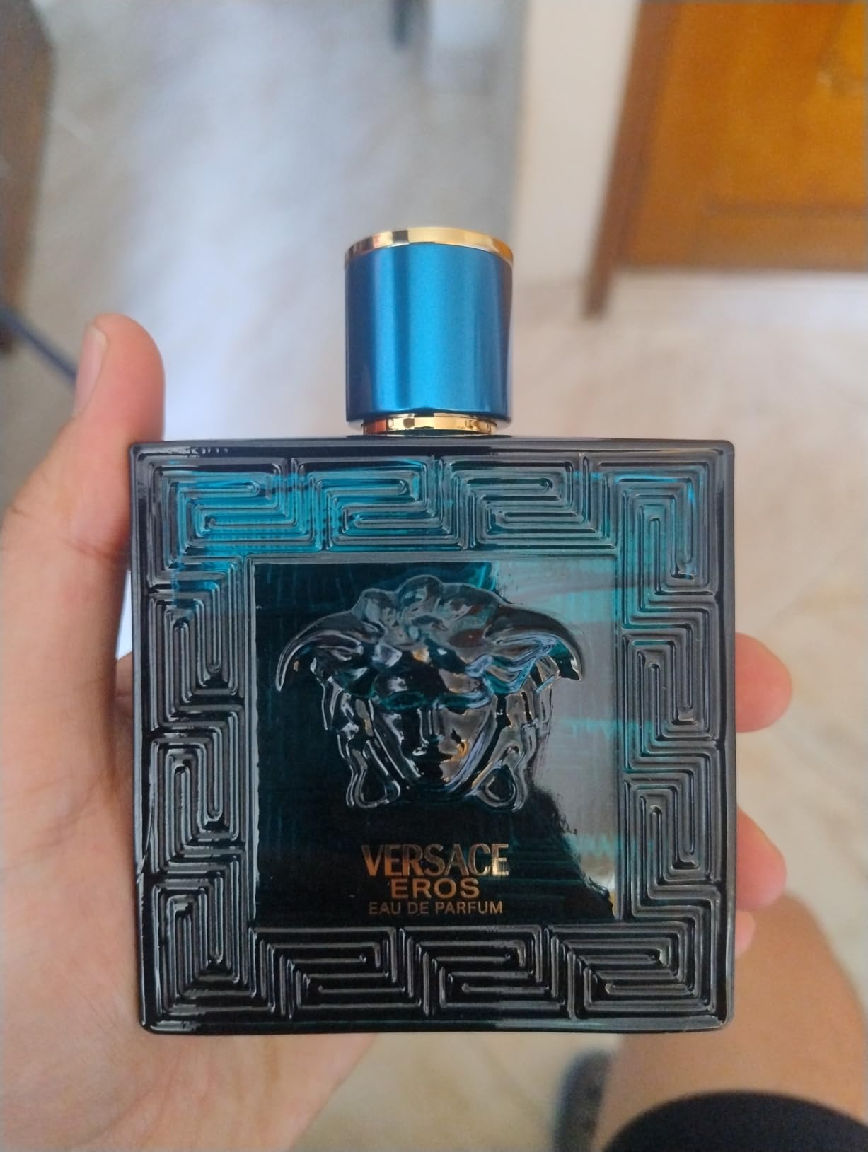 Versace Eros Men 3.4 oz Eau de Parfum Spray - Long-Lasting EAU DE PARFUM customer photo 1