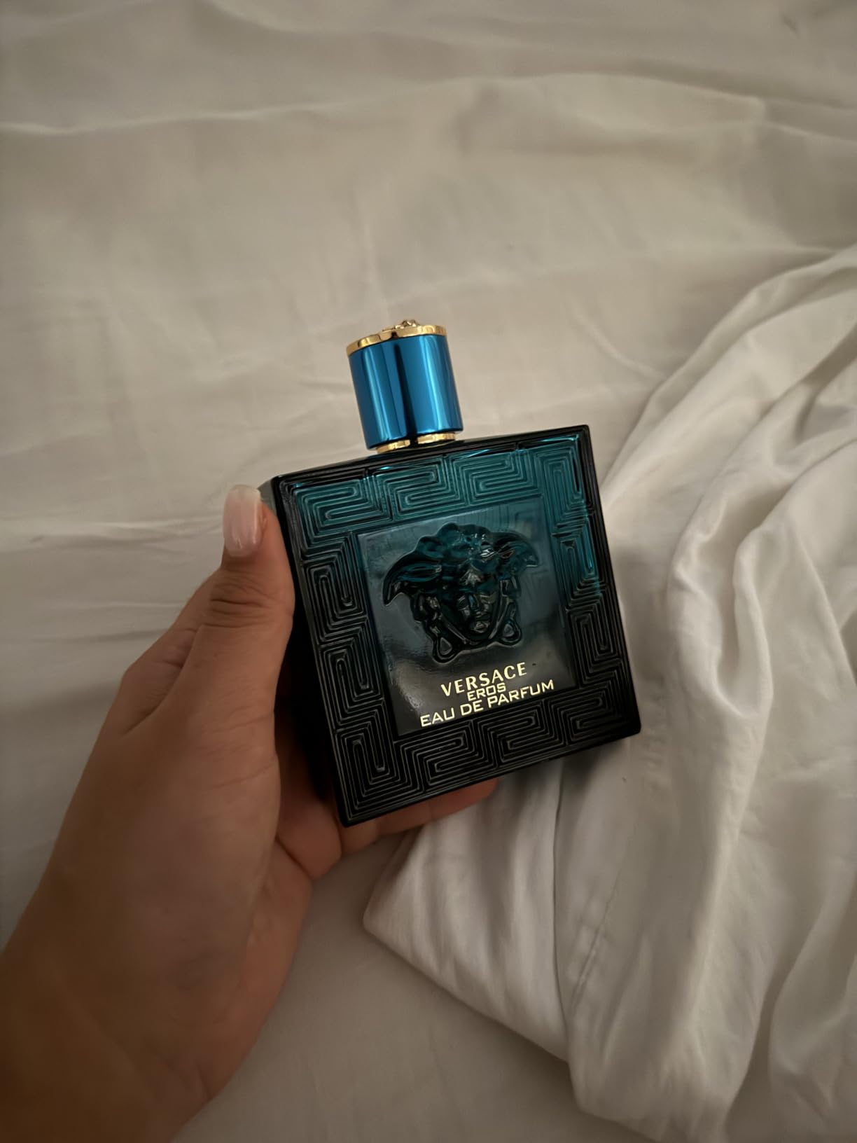 Versace Eros Men 3.4 oz Eau de Parfum Spray - Long-Lasting EAU DE PARFUM customer photo 2