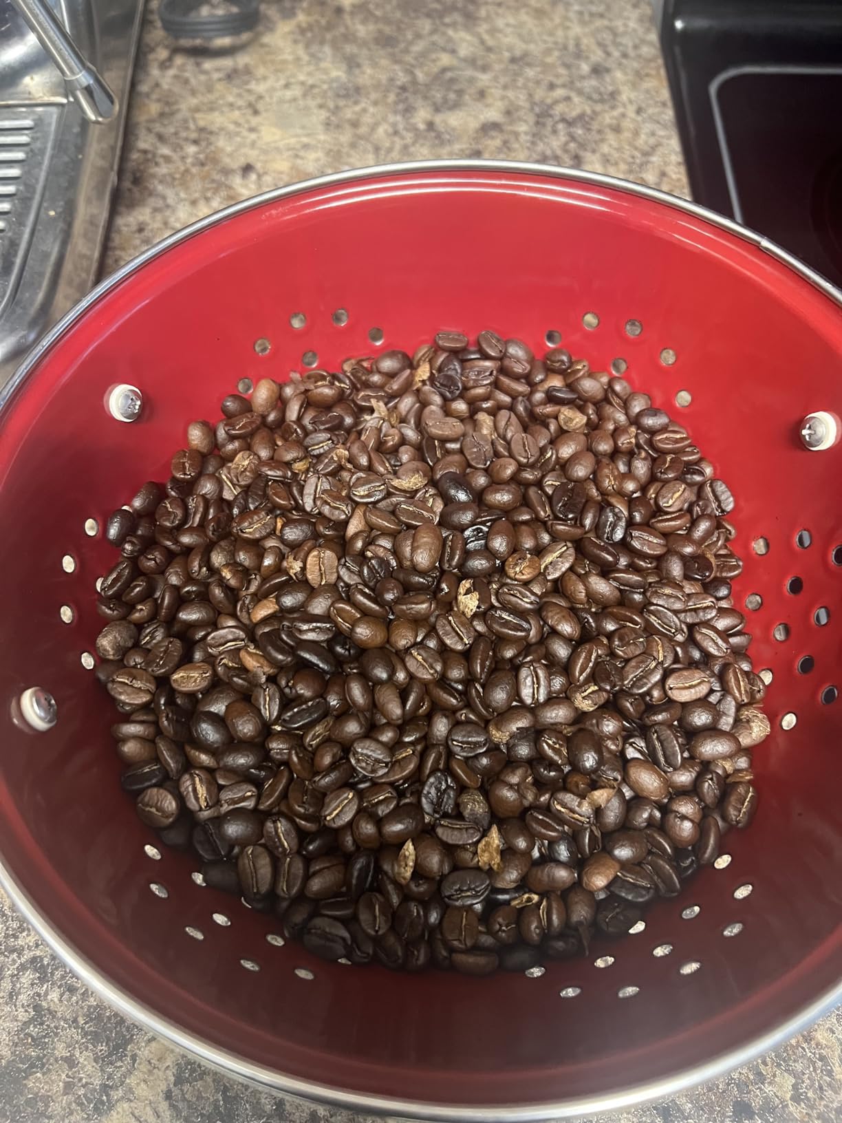 Coffee Roaster Machine for Home Use, 110V Coffee Bean Roaster with Timer | 1200W Electric Roasting Machine for Peanut Nuts customer photo 1