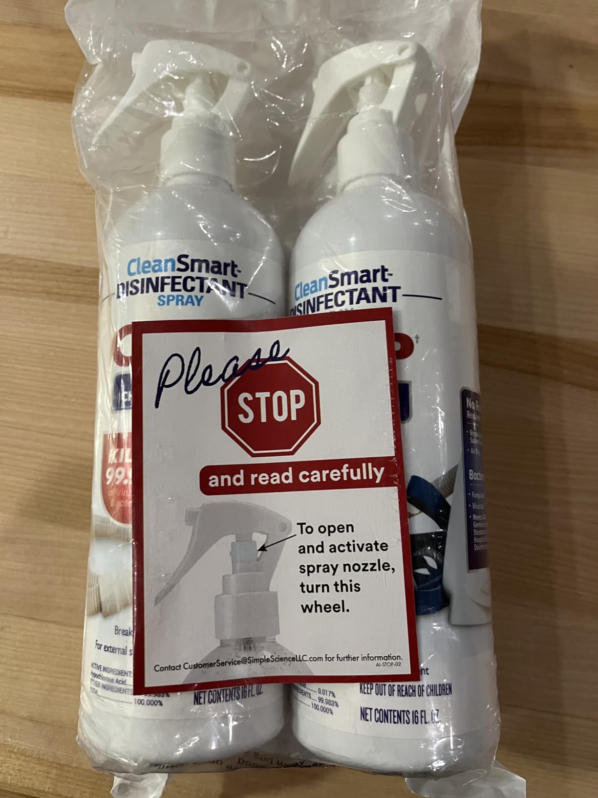 CleanSmart CPAP Disinfectant Spray, TSA Travel Size, 2 oz (3 pack) | Hypochlrous Acid Spray Kills 99.9% of Bacteria and Viruses on CPAP Equipment, Reservoirs, Tubing, Leaves No Fumes or Residue customer photo 1