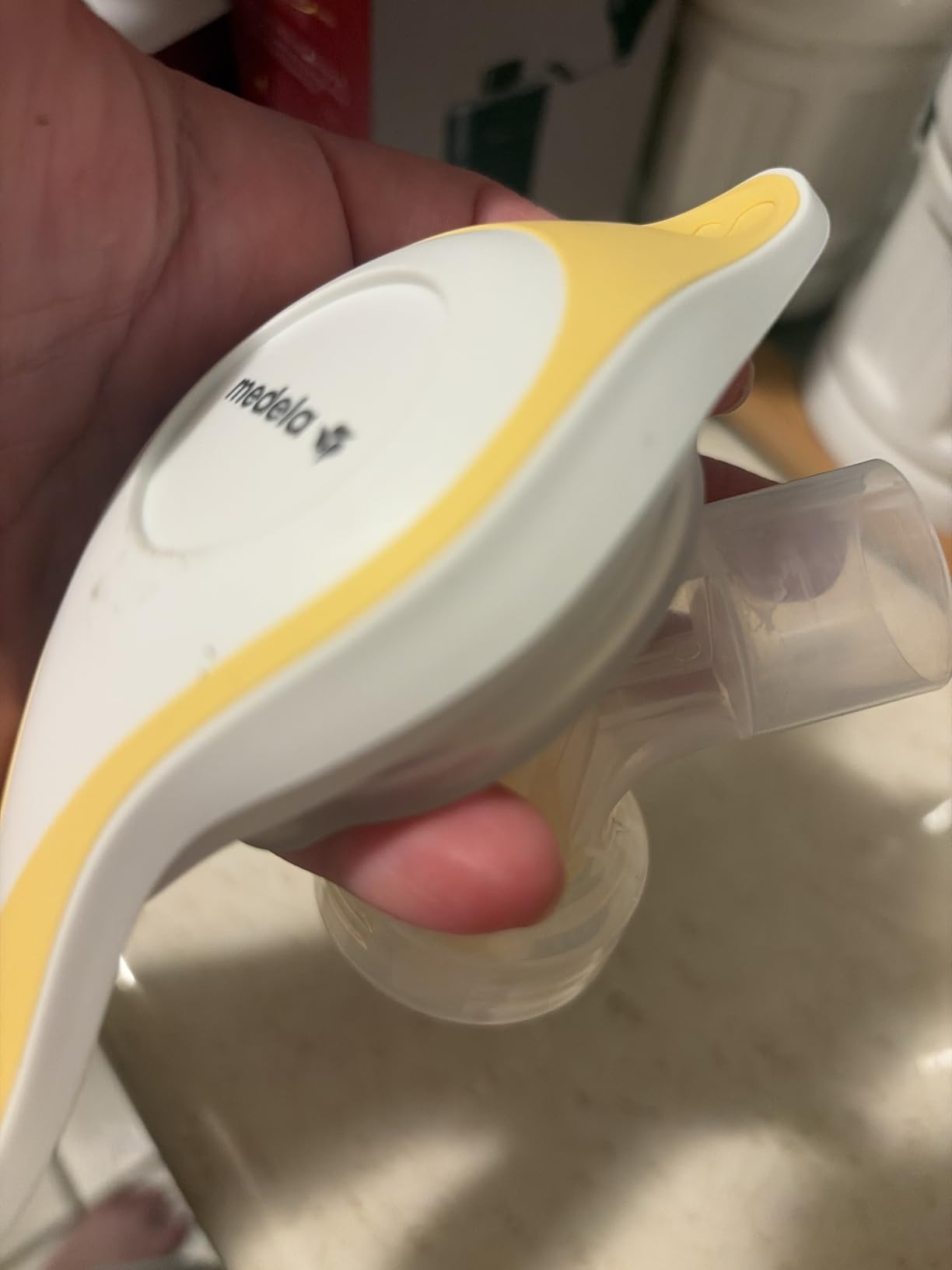Medela Harmony Manual Breast Pump, On-the-Go, More Milk Output | Soft-Rim Comfort Shield, 2-Phase Expression, Lightweight & Portable, 5 oz, BPA-Free, Hand Pump customer photo 1