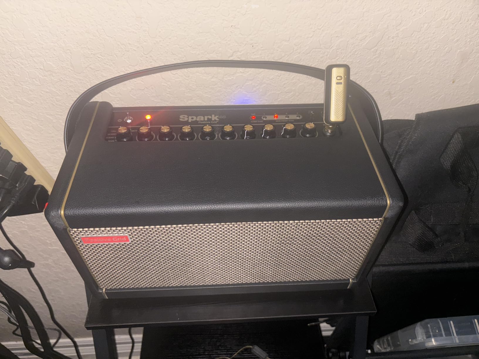 Positive Grid Spark 40-Watt Combo Practice Guitar Amplifier customer photo 2