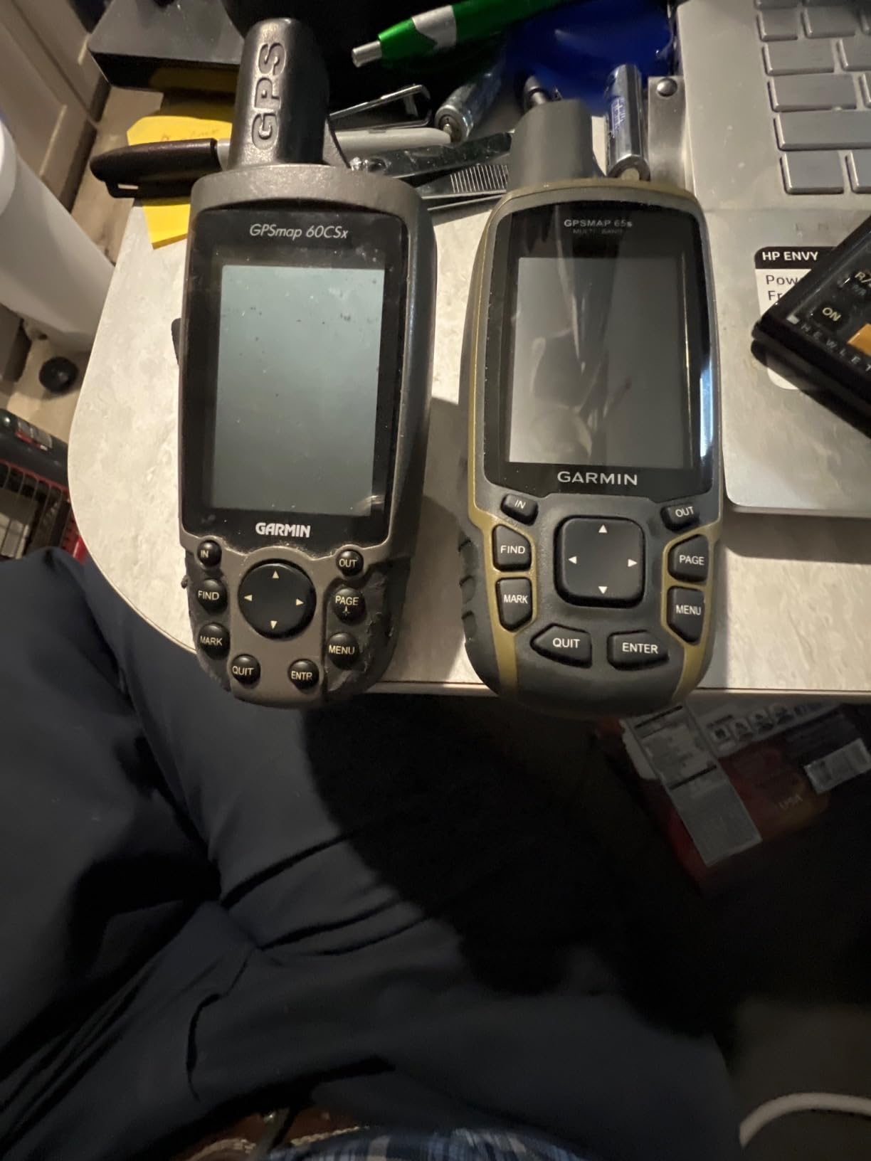 Garmin GPSMAP 65s, Button-Operated Handheld with Altimeter and Compass, Expanded Satellite Support and Multi-Band Technology, 2.6