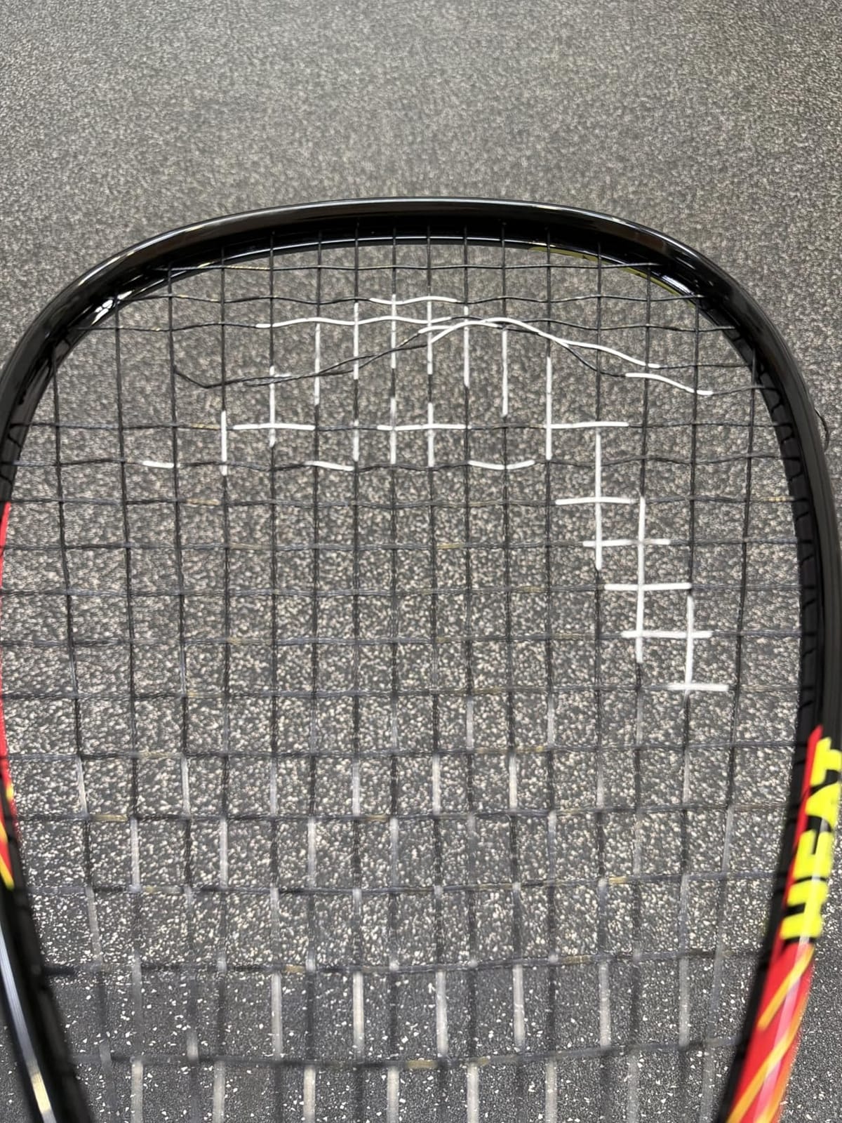 HEAD CPS Heat Racquetball Racquet | Pre-Strung, Beginner Friendly customer photo 2