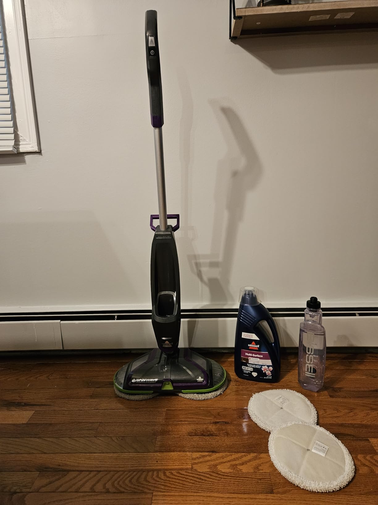 BISSELL Spinwave Cordless Pet Spin Mop, 18V Hard Floor Cleaner, 23157 customer photo 2