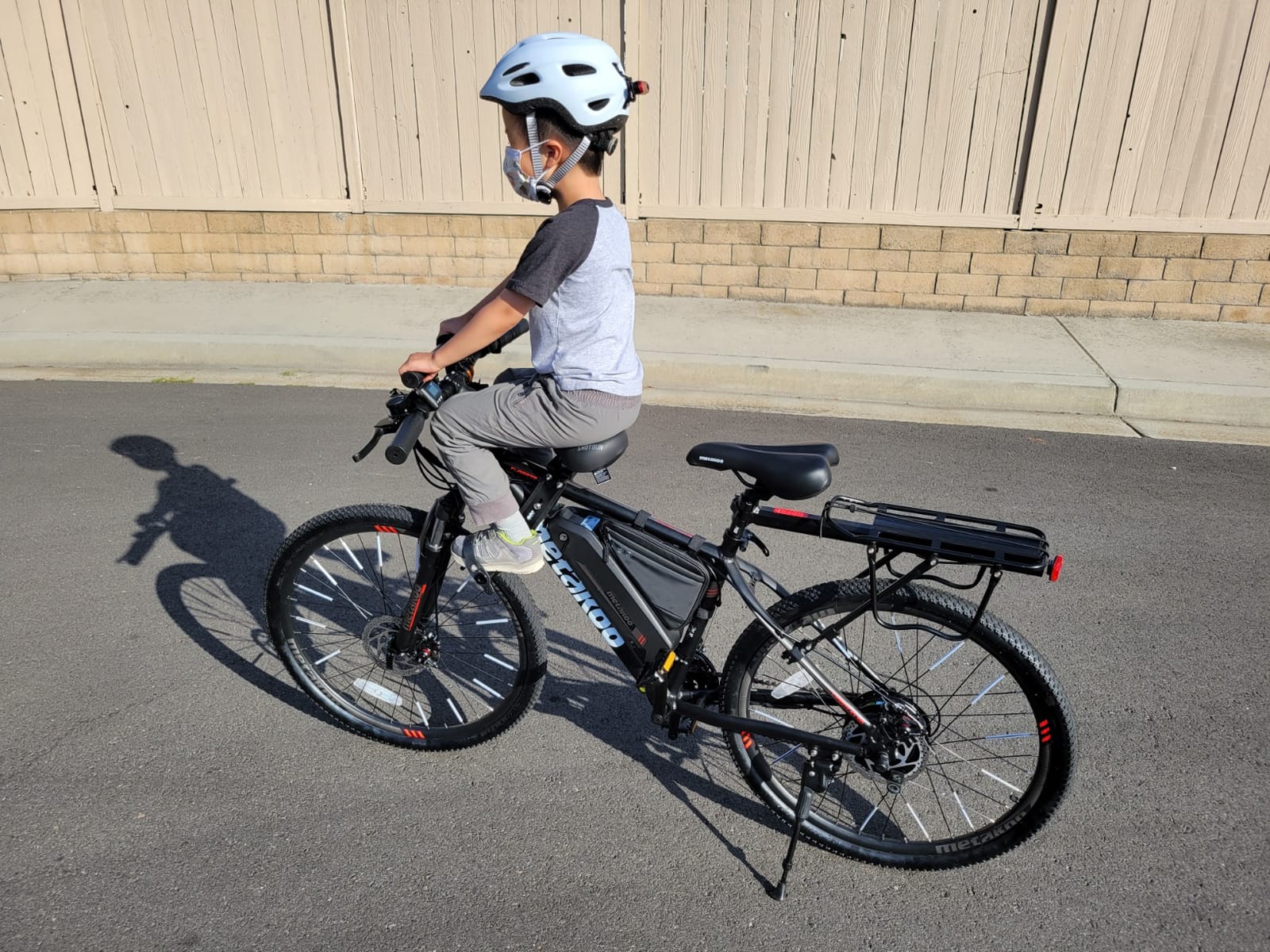 Kids Ride Shotgun - Child Bike Seat & Handlebar Combos - Front Mounted, for Children Aged 2~5 Years, Fits Most Adult Modern Mountain Bikes, Adjustable for Comfort customer photo 1