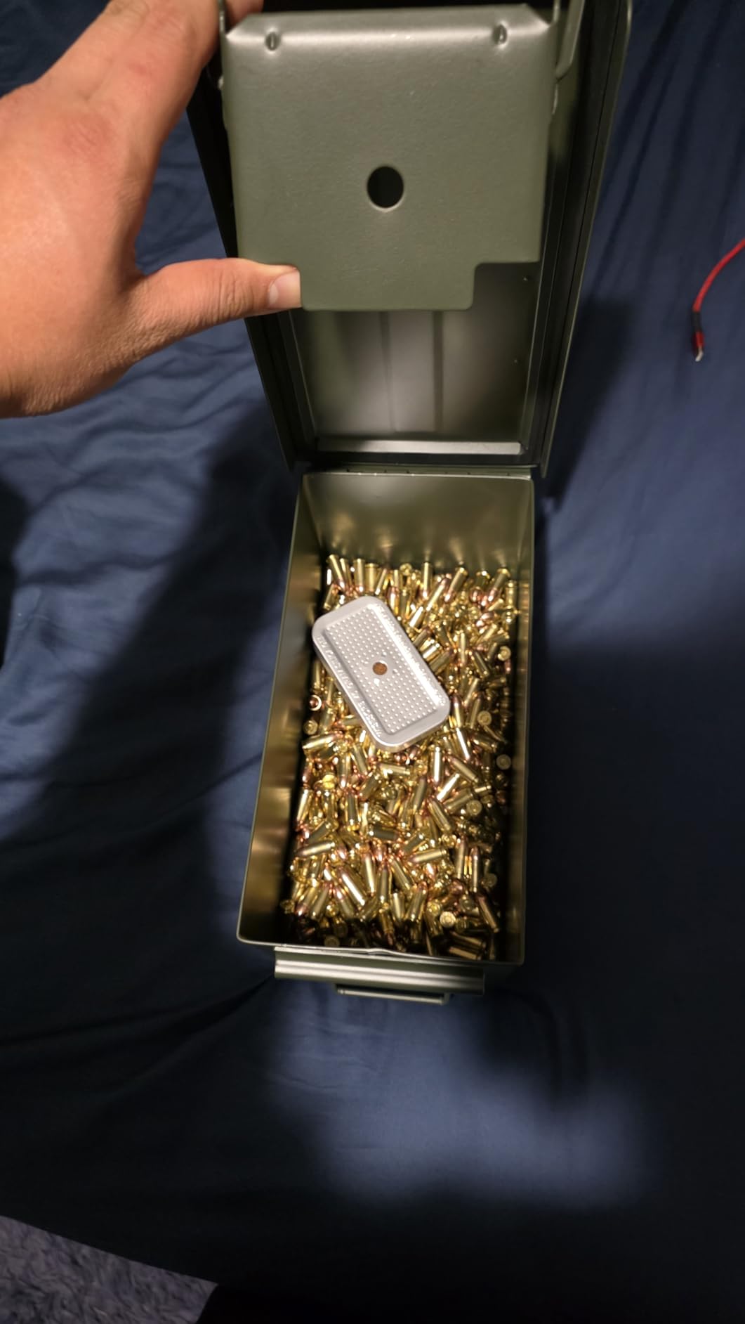 HARDROCK Metal Ammo Can, Ammo Box (Steel, Waterproof Airtight) customer photo 2