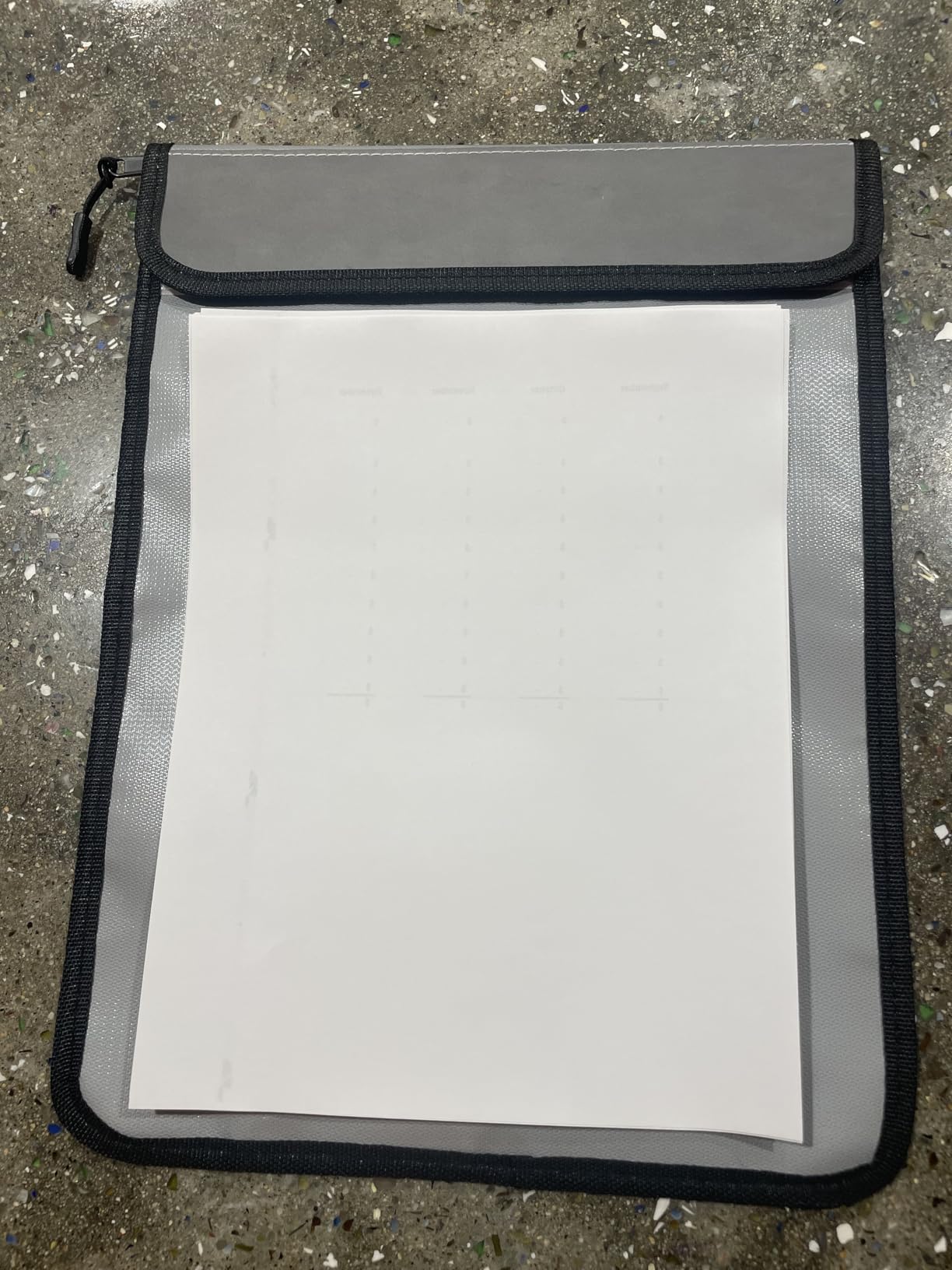 Andyer 2 Pockets Fireproof Document Bag (15