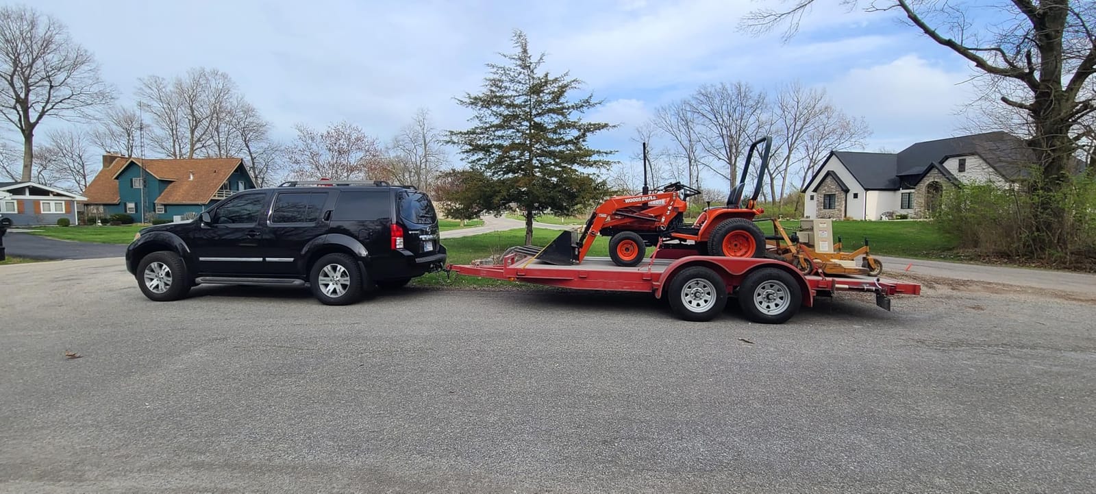 Big RED 2000 LBs Capacity Weld on Pipe Mount Swivel Trailer Jack, ATR39003R customer photo 2