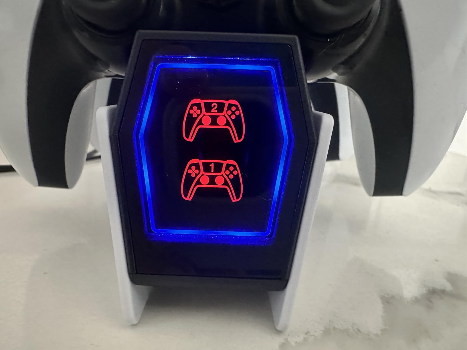 OIVO PS5 Controller Charger with Fast Charging AC Adapter, PS5 Controller Charging Station Stand for PlayStation 5, Docking Station Replacement for PS 5 Accessories Kits customer photo 2