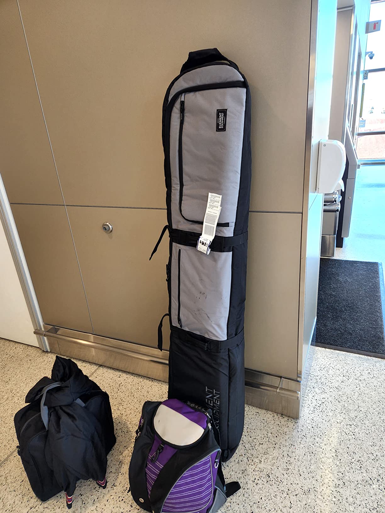 Element Equipment Wheeled Padded Snowboard Bag Ultimate Double - Premium High End Double Roller Travel Bag customer photo 1