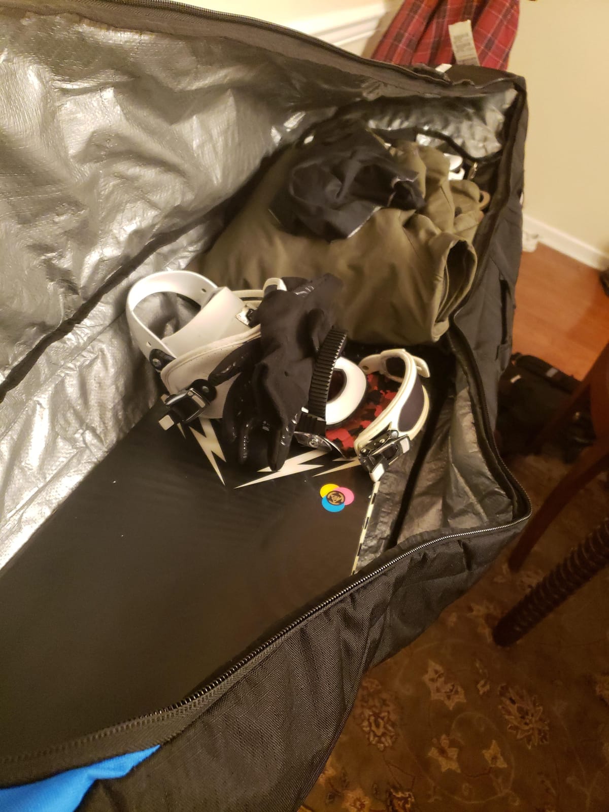 Element Equipment Wheeled Padded Snowboard Bag Ultimate Double - Premium High End Double Roller Travel Bag customer photo 2