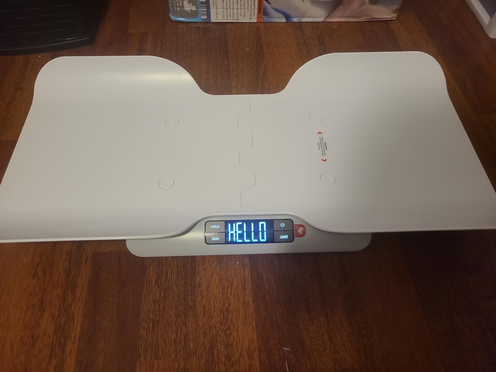 Greater Goods Digital Baby Scale for Infants & Toddlers, Non-Connected | Digital Newborn Scale with Removable Tray, 2-in-1 Design, Hold for Wiggly Babies, Quick Tare, 0.1oz Accuracy, 66lb Capacity customer photo 2
