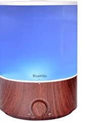 BlueHills 4000 ML Premium 4L Essential Oil Diffuser XL Humidifier Dark Wood | Big Capacity, 50 Hour Runtime, Diffusers with Timer/Remote, 1 Gallon XL for Large Room, Cool Mist Humidifier for Bedroom T402 customer photo 1