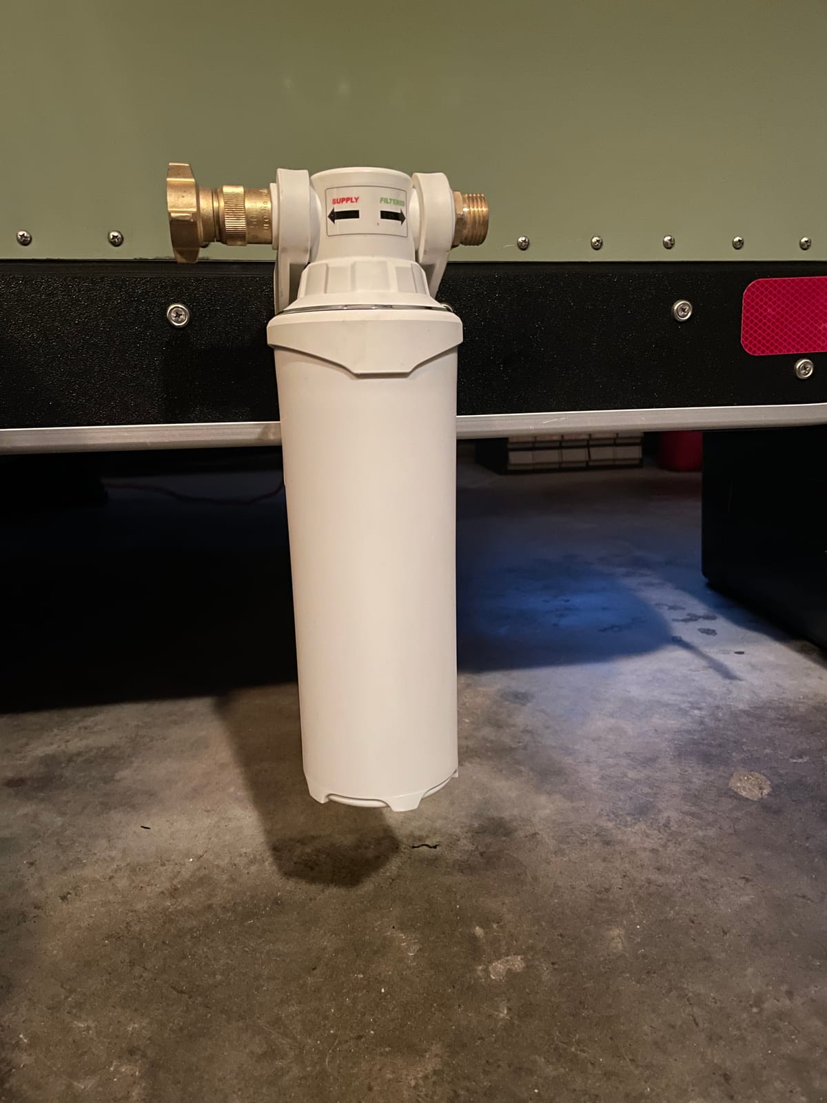 FRIZZLIFE RV Water Filter-NSF/ANSI 53&42 Certified Inline Hose Filter for RV-0.5 Micron High Water Pressure, Reduce Chlorine, Lead, Heavy Metals, Odors - for Marine, Camper, Garden, MV99 customer photo 1