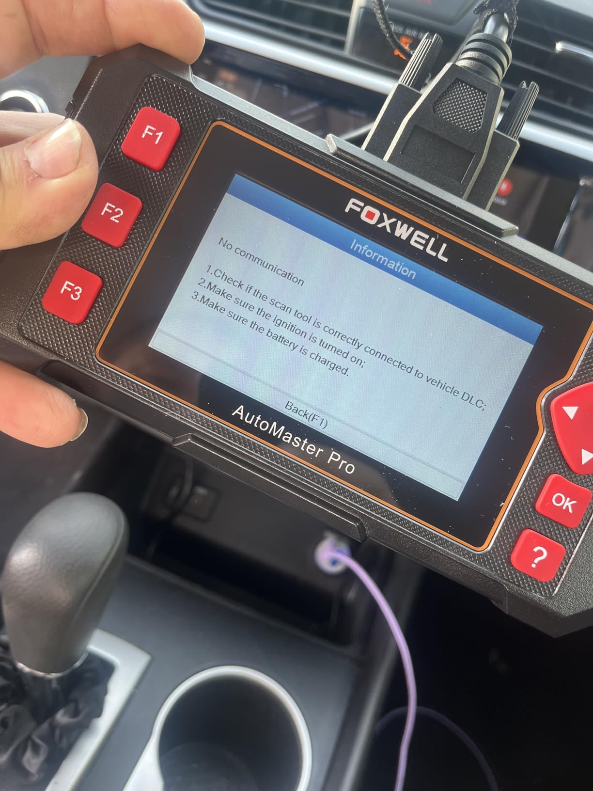 FOXWELL Car Scanner NT604 Elite OBD2 Scanner ABS SRS Transmission | Check Engine Code Reader for Cars and Trucks, Diagnostic Scan Tool with SRS Airbag, Automotive Diagnostic Tool with Live Data customer photo 2
