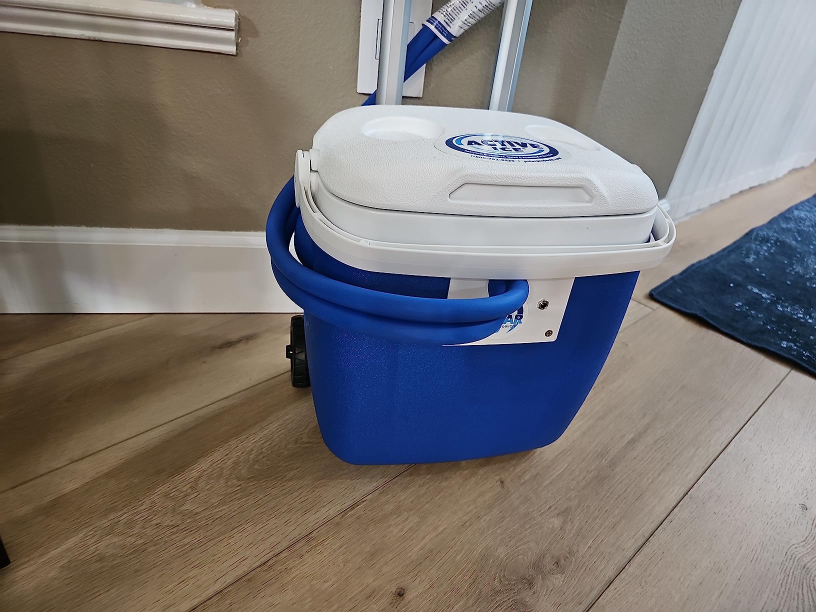 Polar Active Ice 3.0 Cold Therapy Ice Machine System w/Programmable Timer, Full Circumference and Coverage Knee Compression Pad, 16 Quart Cooler, Quiet Pump, Strong Cryotherapy Pain Relief Treatment customer photo 2