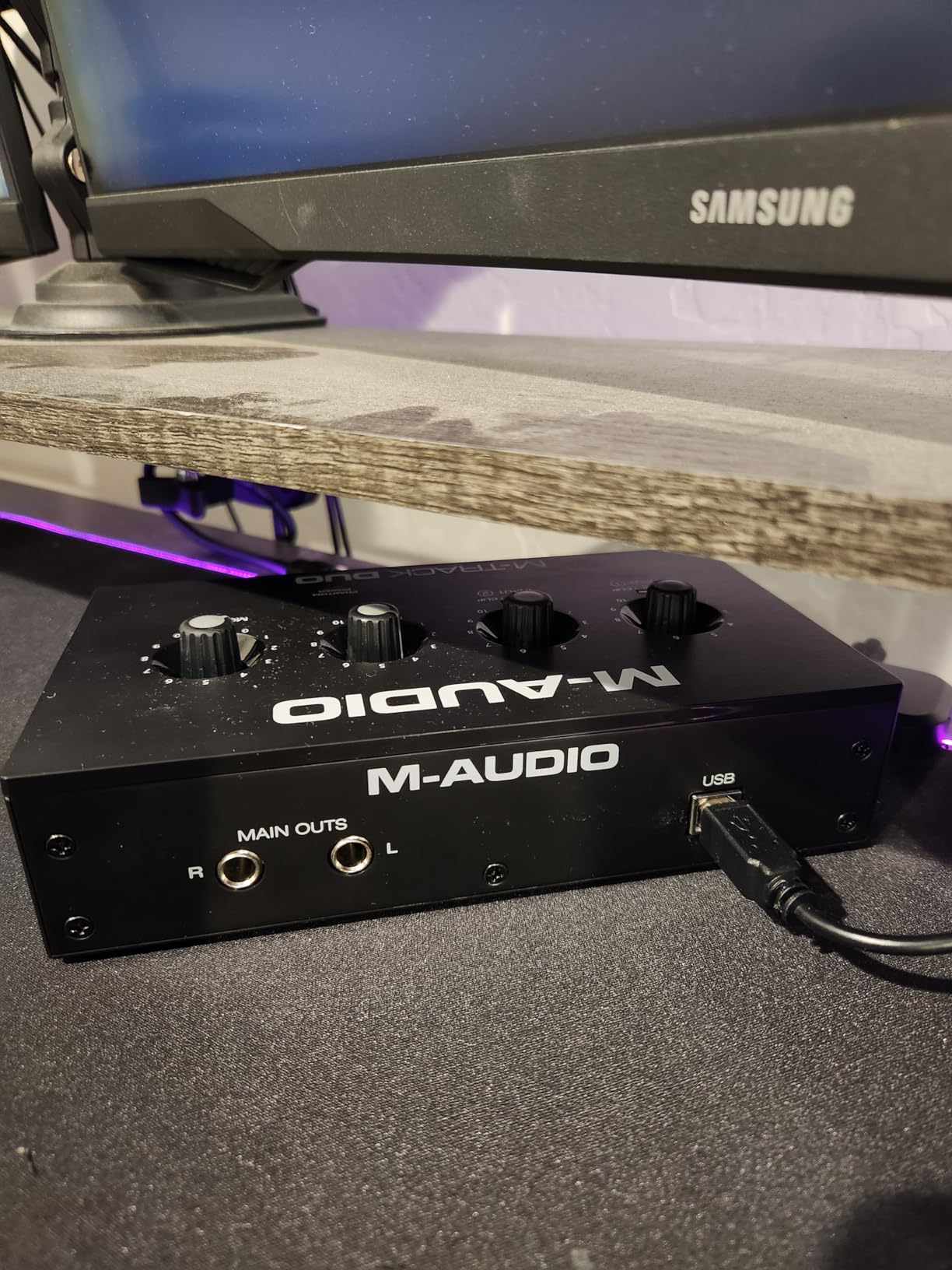 M-AUDIO M-Track Duo USB Audio Interface customer photo 2