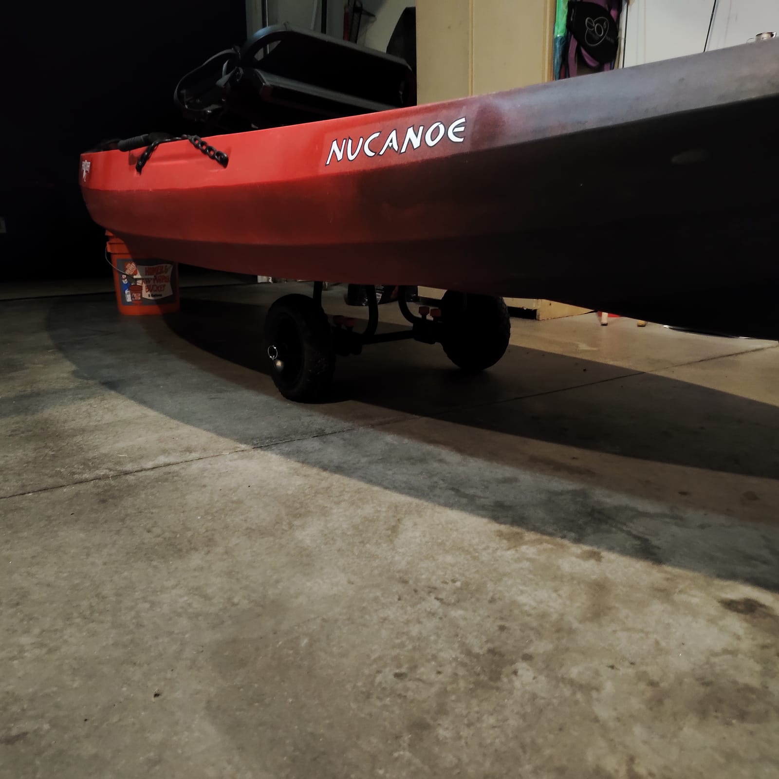 Pelican Canoe Kayak and SUP Transport Cart Sport Deluxe Cart for Canoe, Kayak and SUP - Adjustable Width - 2 Height Positions - Airless Tires - Heavy Dutty and Resistant - Easy to Assemble customer photo 2
