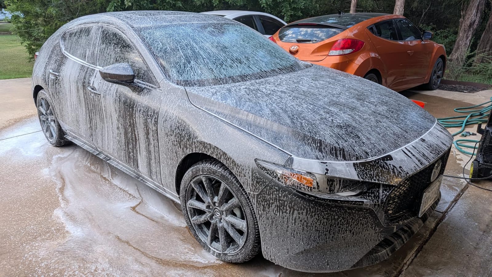 AstroAI Foam Cannon for Pressure Washer with 1/4 inch Quick Connect Plug, 1 L - Thick Foam, Car Wash, Heavy Duty Durable Foam Sprayer, Wide Neck, Adjustable Snow Foam Lance, Easy Install, Detailing, Brass customer photo 2
