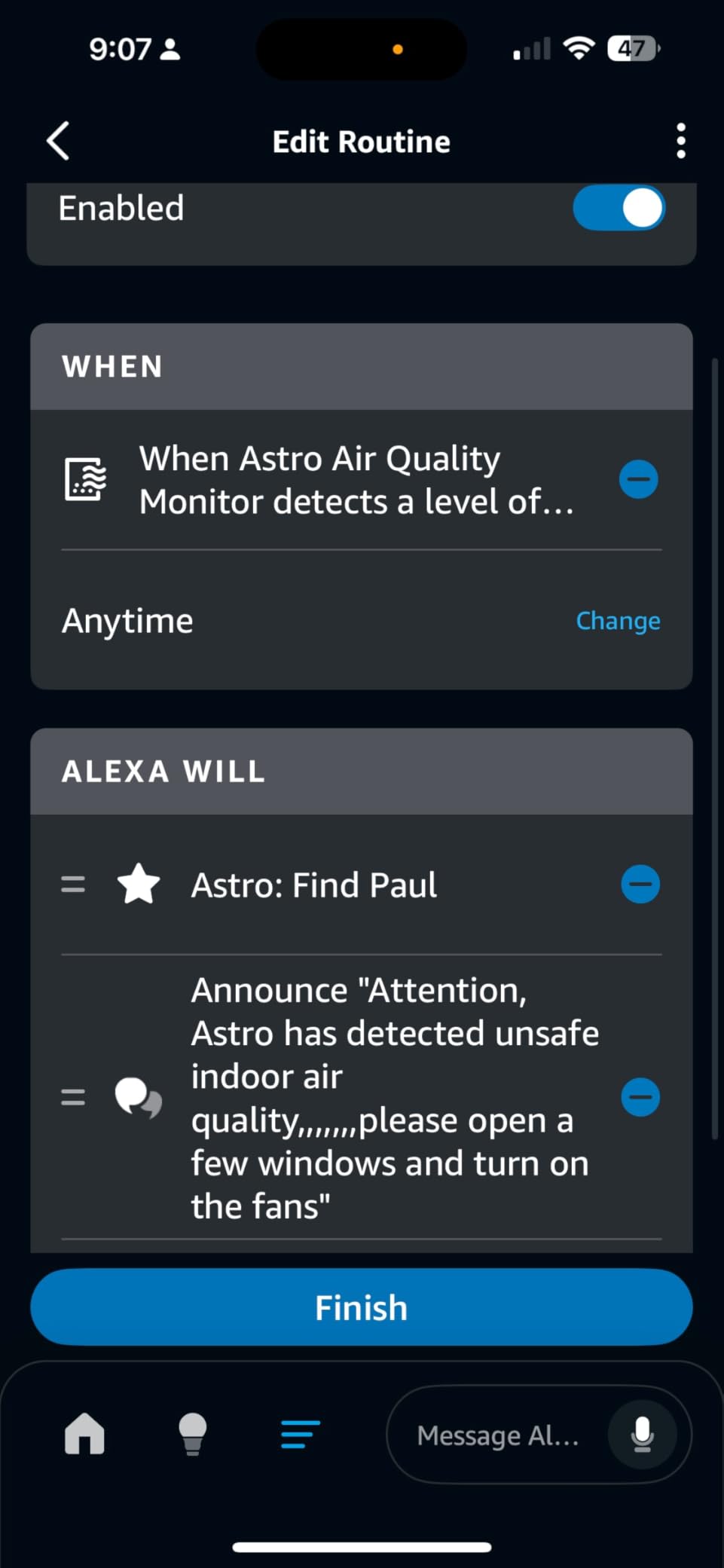 Amazon Smart Air Quality Monitor - Know your air, Works with Alexa customer photo 1