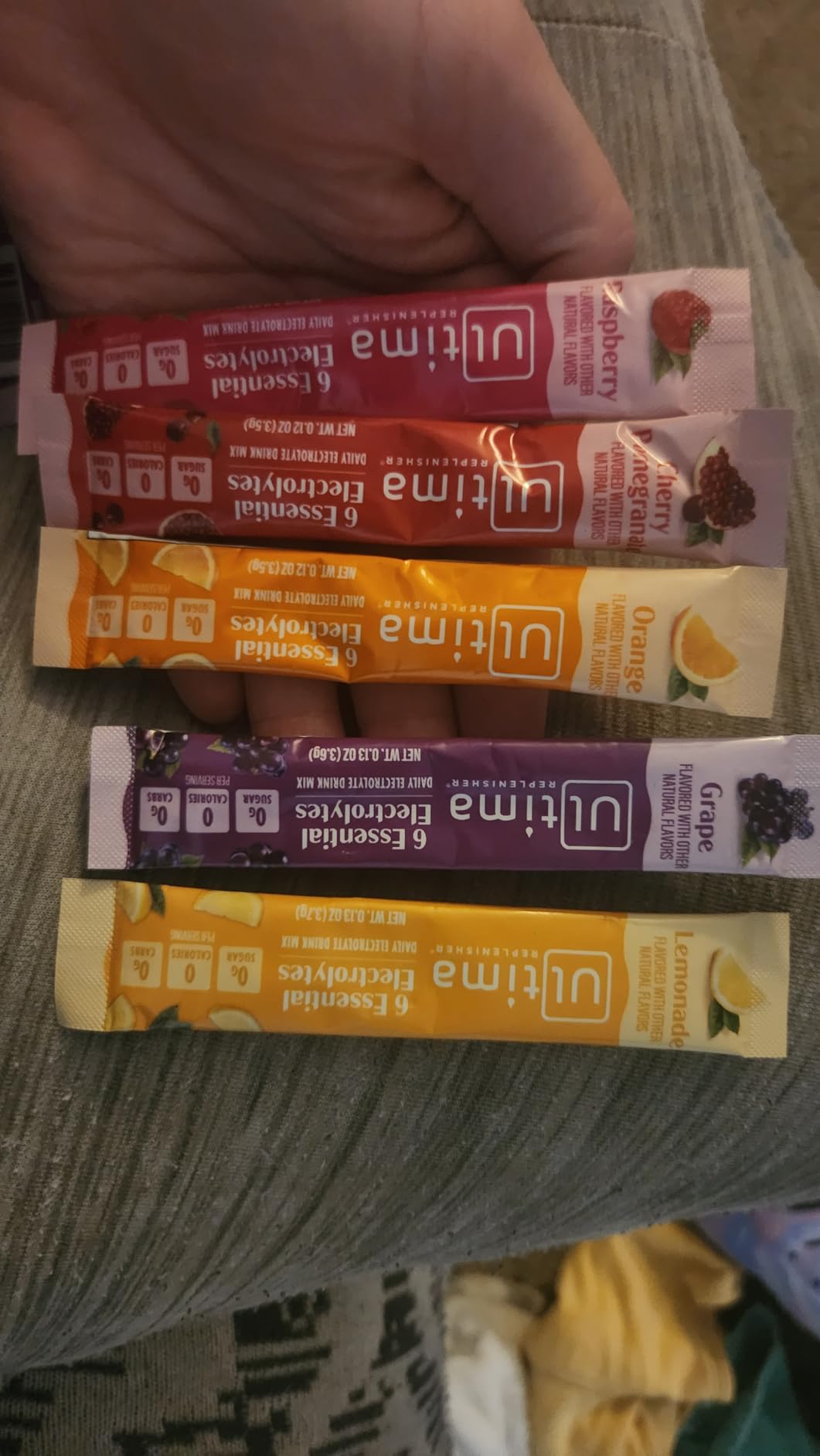Ultima Replenisher Original Variety Electrolyte Packets, 20 Stickpacks | Daily Zero Sugar Powder Hydration Packets with 6 Key Electrolytes & Minerals - Sugar Free, Plant Based & Keto Friendly customer photo 2
