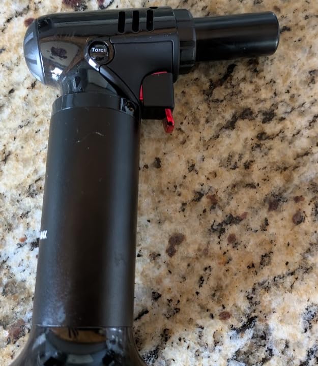 Sondiko Butane Torch Lighter with Visible Fuel Window, Refillable Soldering Torch with Adjustable Flame for Welding, Resin Art, Industrial (Butane Gas Not Included) customer photo 2