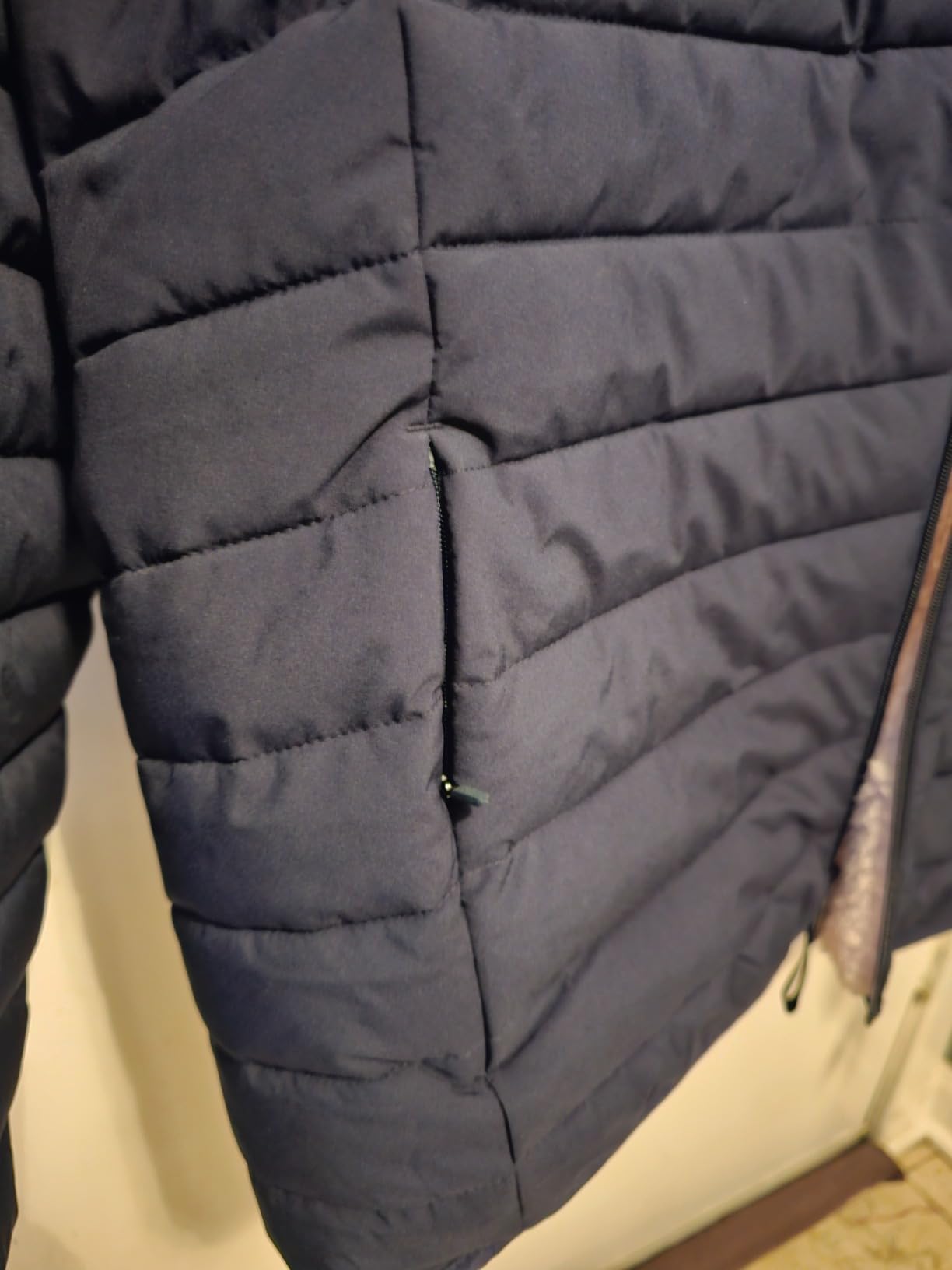 Calvin Klein Men's Lightweight Packable Down Jacket With Sherpa Lining customer photo 1