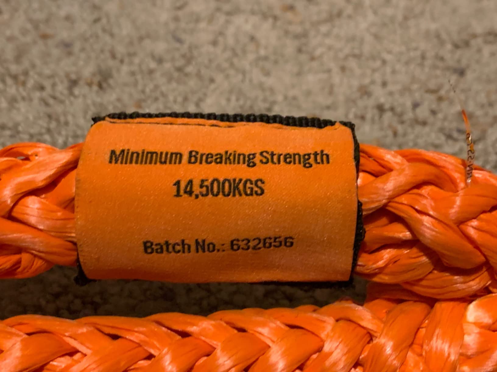 ARB Soft Rope Recovery Shackle, 14.5 Ton, UHMWPE Synthetic | Floats in Water, UV Resistant, Braided Shield, Mesh Gift Bag customer photo 2