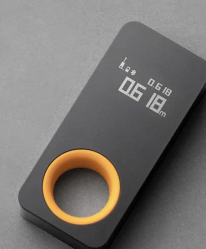 HOTO Pocket-Size Laser Measuring Tool, EDC Gadget Birthday Gift for Men Dad | Keychain-ready Carry Design, 98Ft Laser Tape Measure ±2mm Accuracy, USB-C Rechargeable, OLED Display, Ft/M/in Unit Conversion customer photo 1