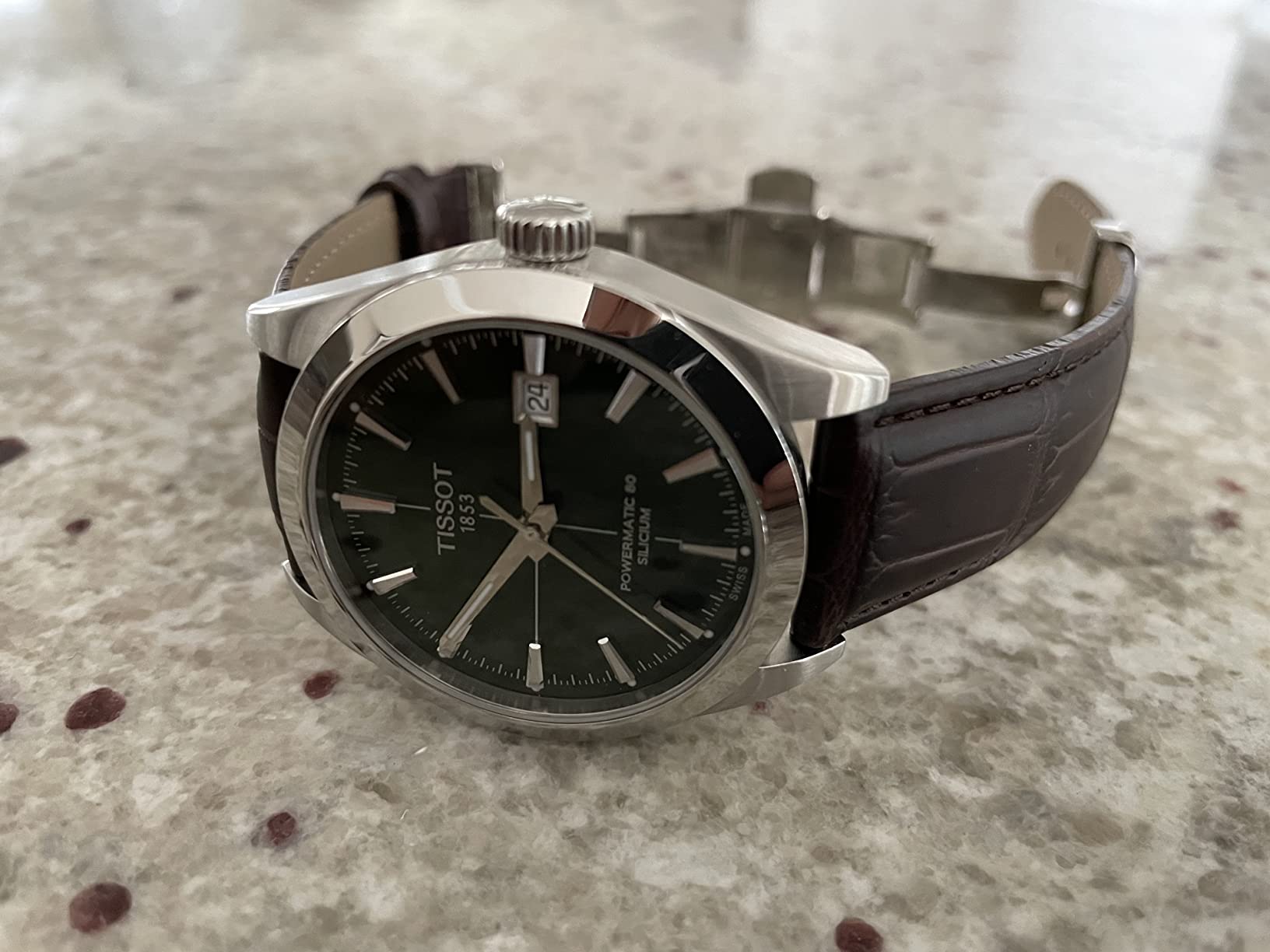 Men's Gentleman Auto Swiss Automatic Dress Watch with Stainless Steel Strap customer photo 1
