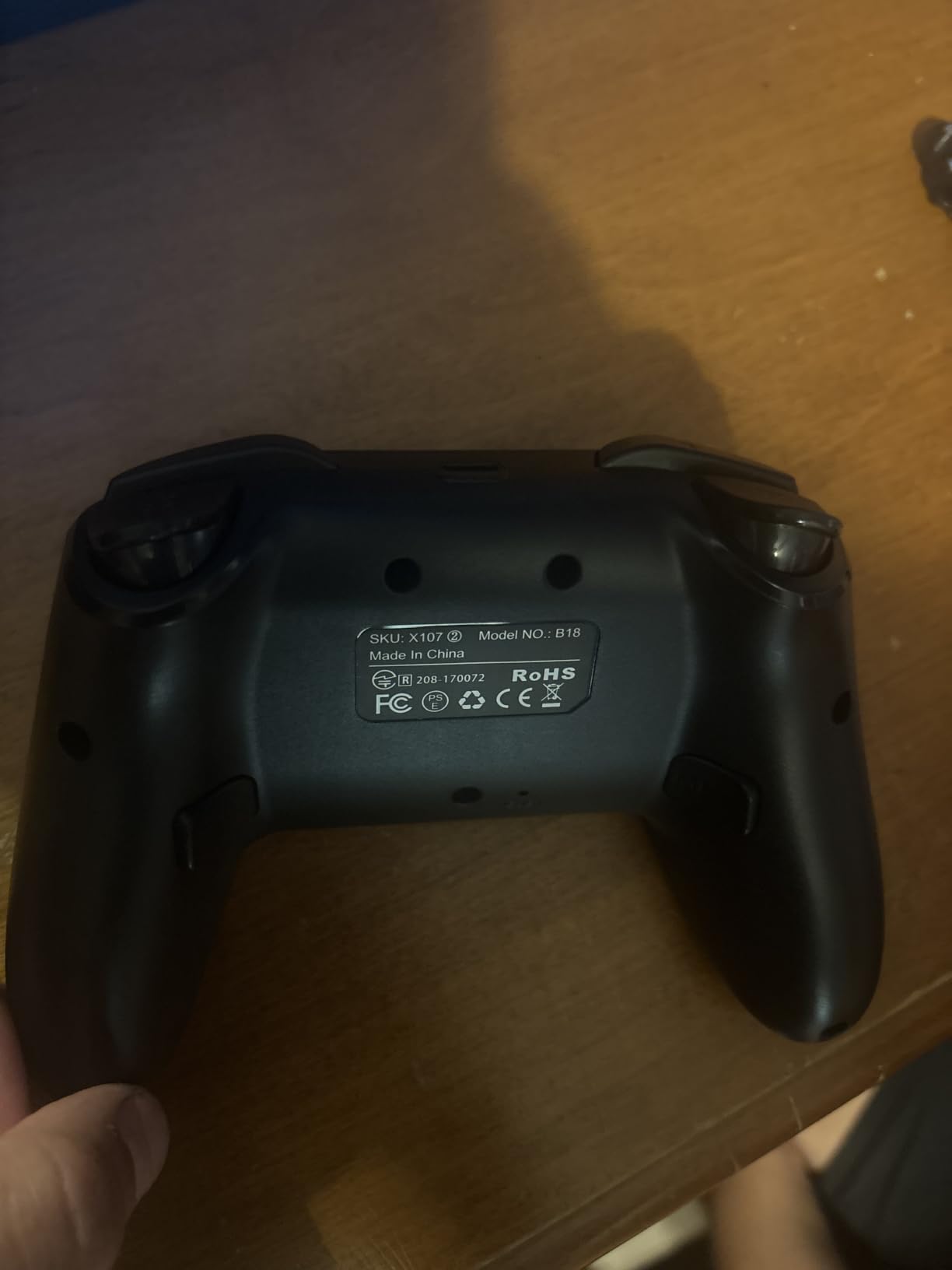 Wireless Switch Controller for Nintendo Switch/Switch 2/Lite/OLED Controller, Switch Controller with a Mouse Touch Feeling on Back Buttons, Extra Switch Pro Controller with Wake-up, Programmable, Turbo Function customer photo 2