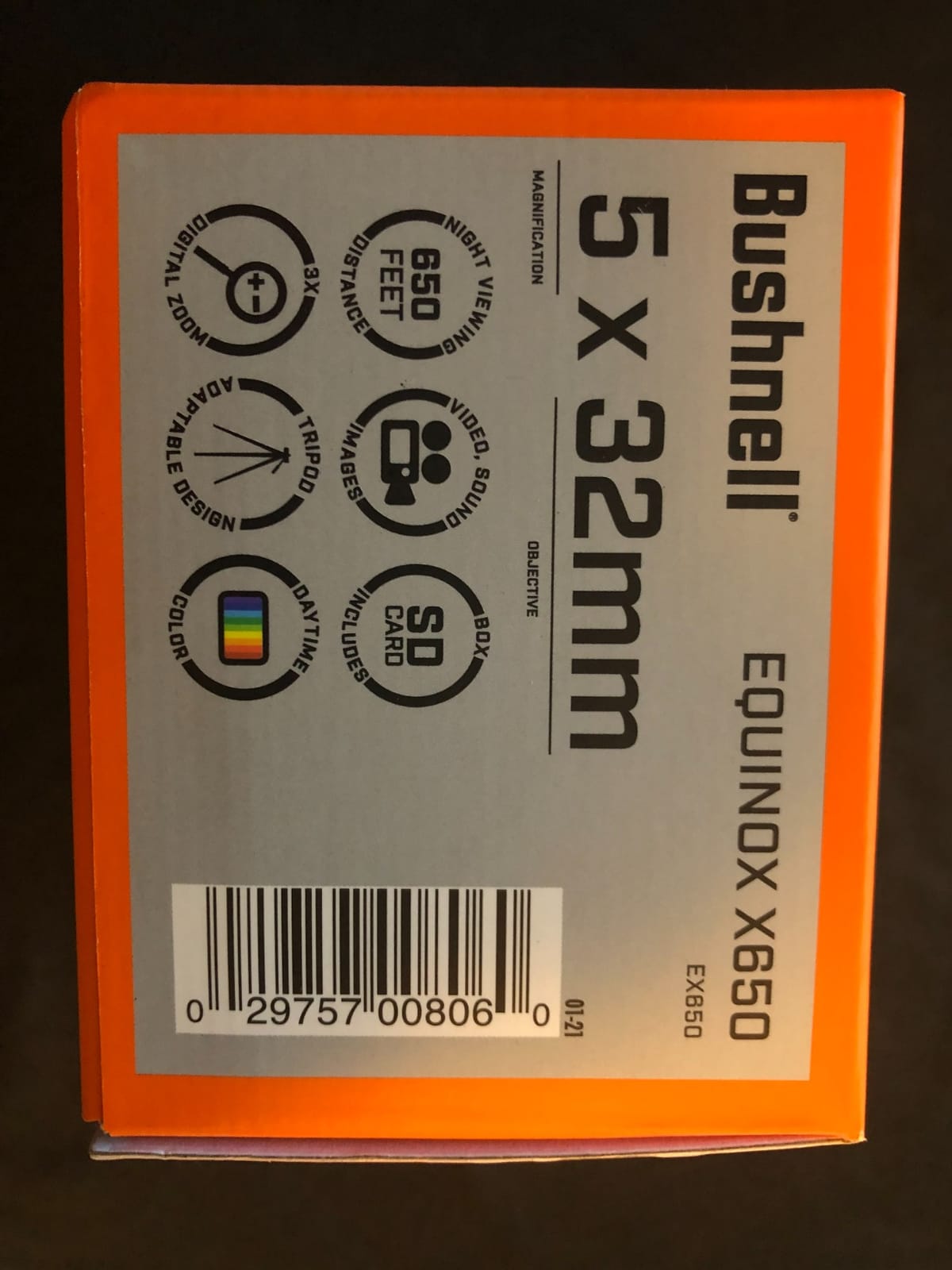Bushnell Equinox X650 Digital Night Vision Monocular - 5x32mm | 3x Optical Magnification, 5x Digital Zoom, 32mm Objective, Day/Night Vision for Hunting & Outdoor Use customer photo 2