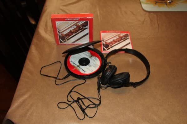 CD Player Portable with Headphone, Rechargeable, LCD Display, Backlight | Portable CD Player with Headphone Jack, AUX Output, Shockproof for Home Car and Travel customer photo 1