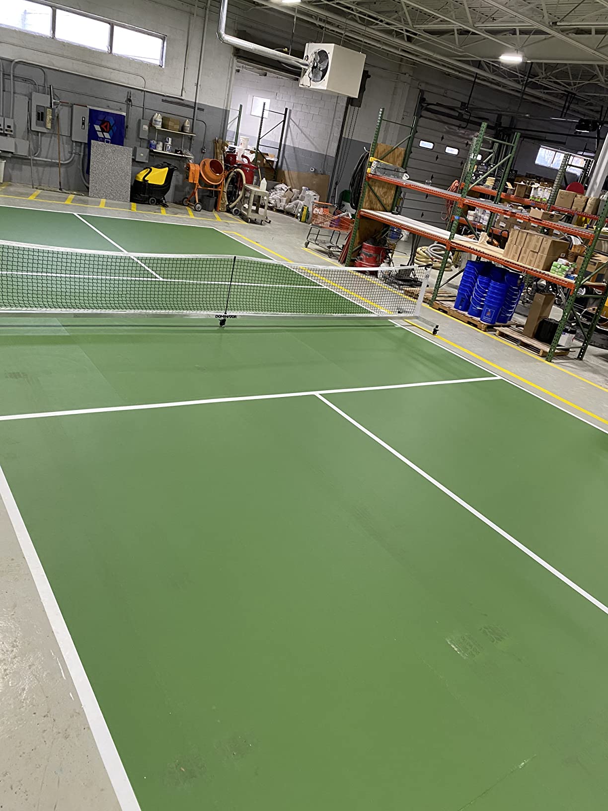 Dominator Standard Portable Pickleball Net - Indoor/Outdoor Regulation Pickleball Net - USAPA Compliant Pickleball Net on Wheels - System Includes Rolling Storage Bag & Locking Wheels customer photo 2