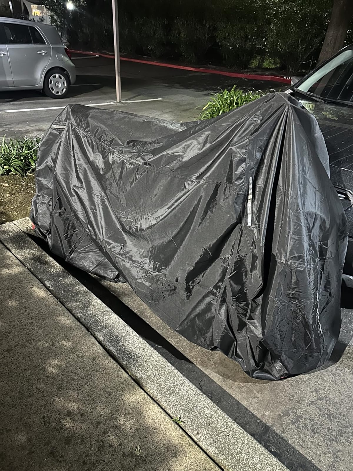 SECELES Heavy Duty Motorcycle Cover Fits up to 86