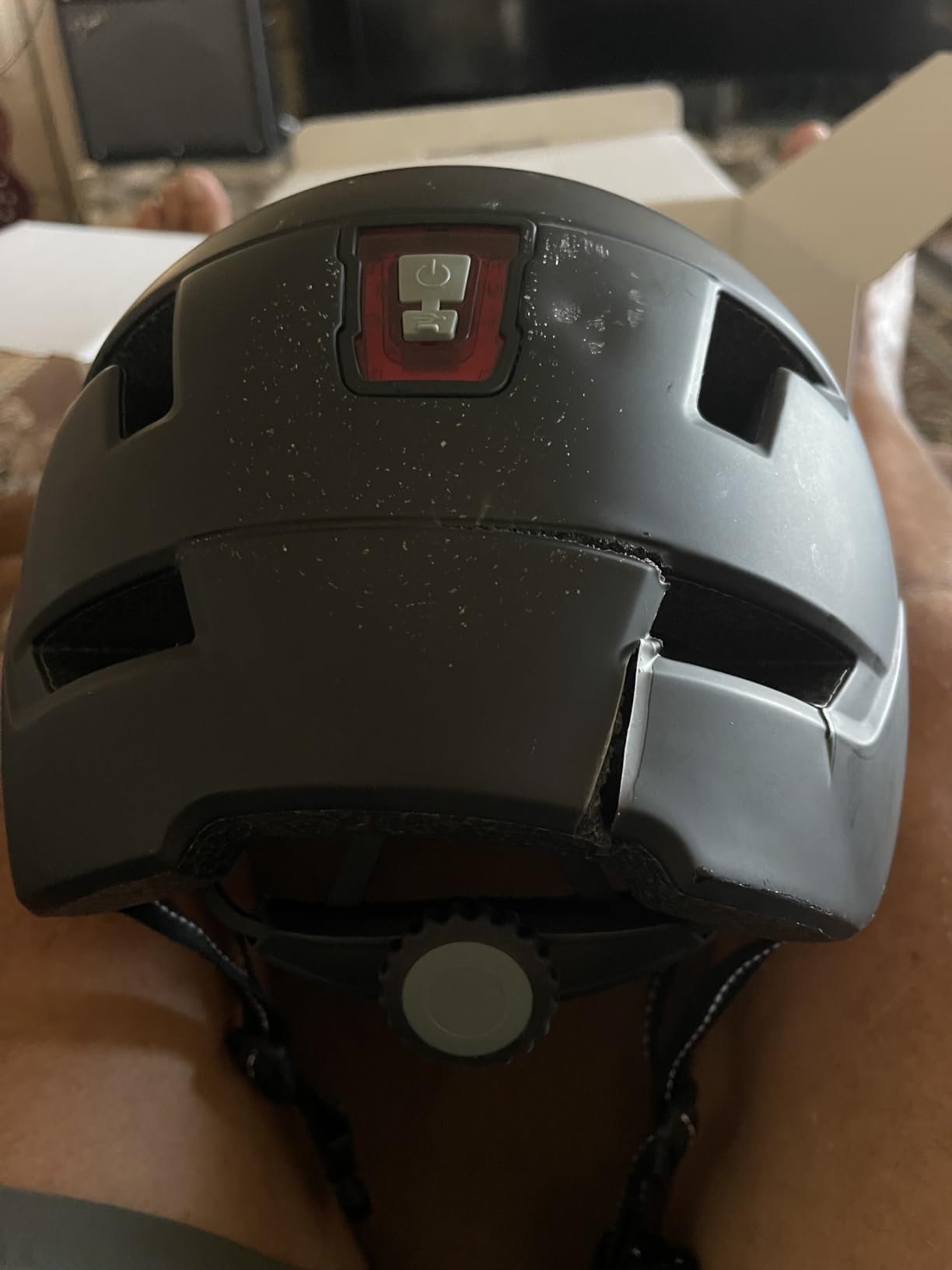 ILM Adult Bike Helmet with LED Front Back Light Bicycle Helmets E3-10L customer photo 1