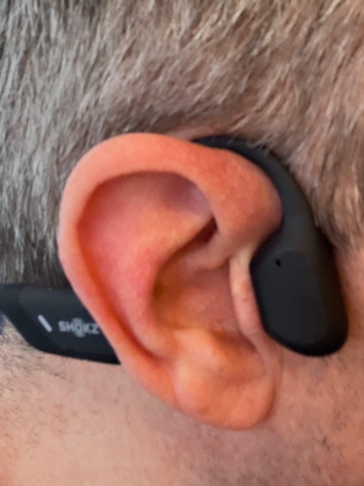 SHOKZ OpenRun Pro - Open-Ear Bluetooth Bone Conduction Sport Headphones - Sweat Resistant Wireless Earphones for Workouts and Running with Premium Deep Base - Built-in Mic, with Hair Band customer photo 1