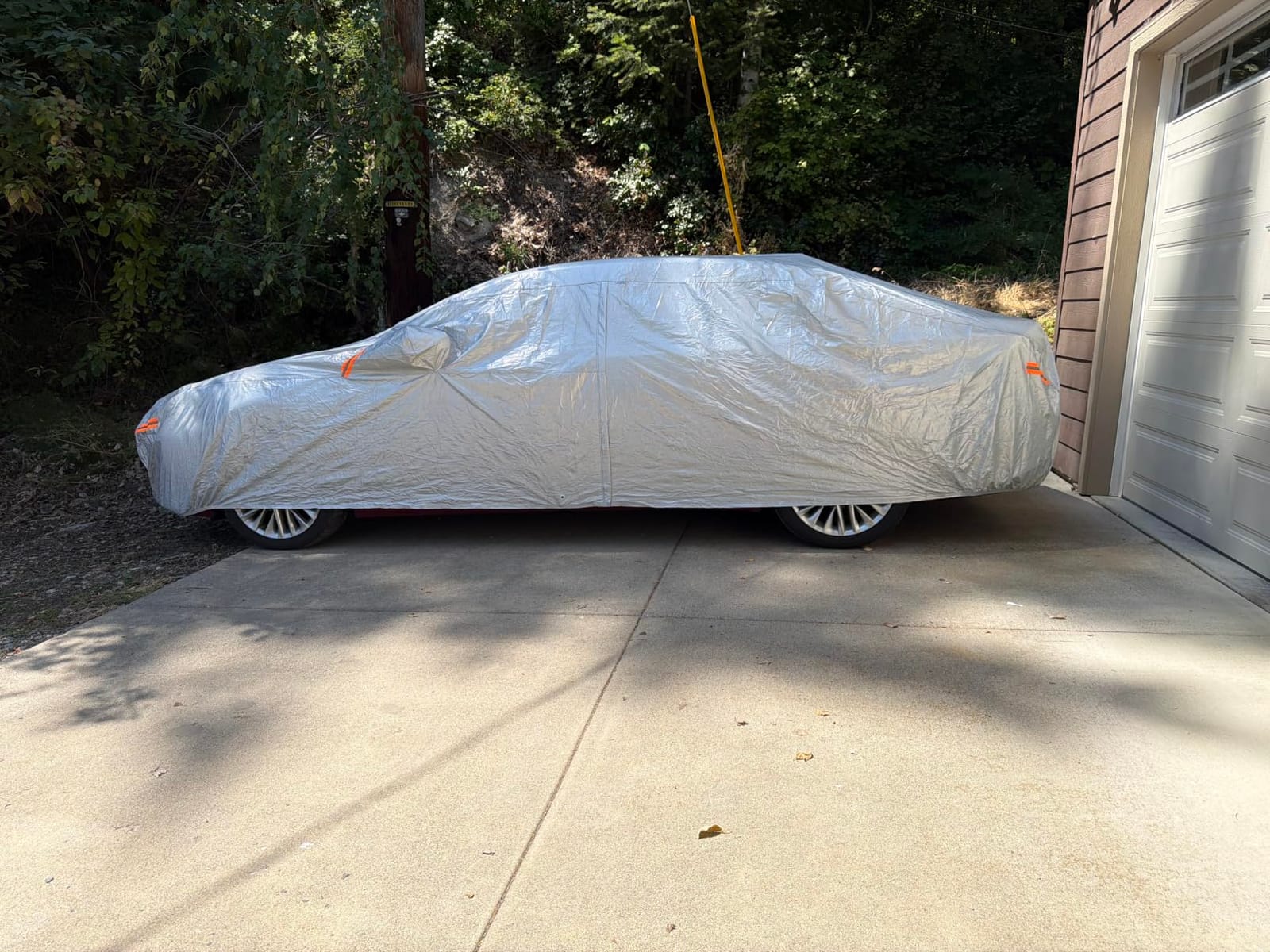 EzyShade Car Cover Waterproof All Weather. Size A4 | Multi-Layer Outdoor Car Covers for Automobiles. Rain Sun Snow UV Dust Protection. Sedan, Hatch, SUV, Truck customer photo 1