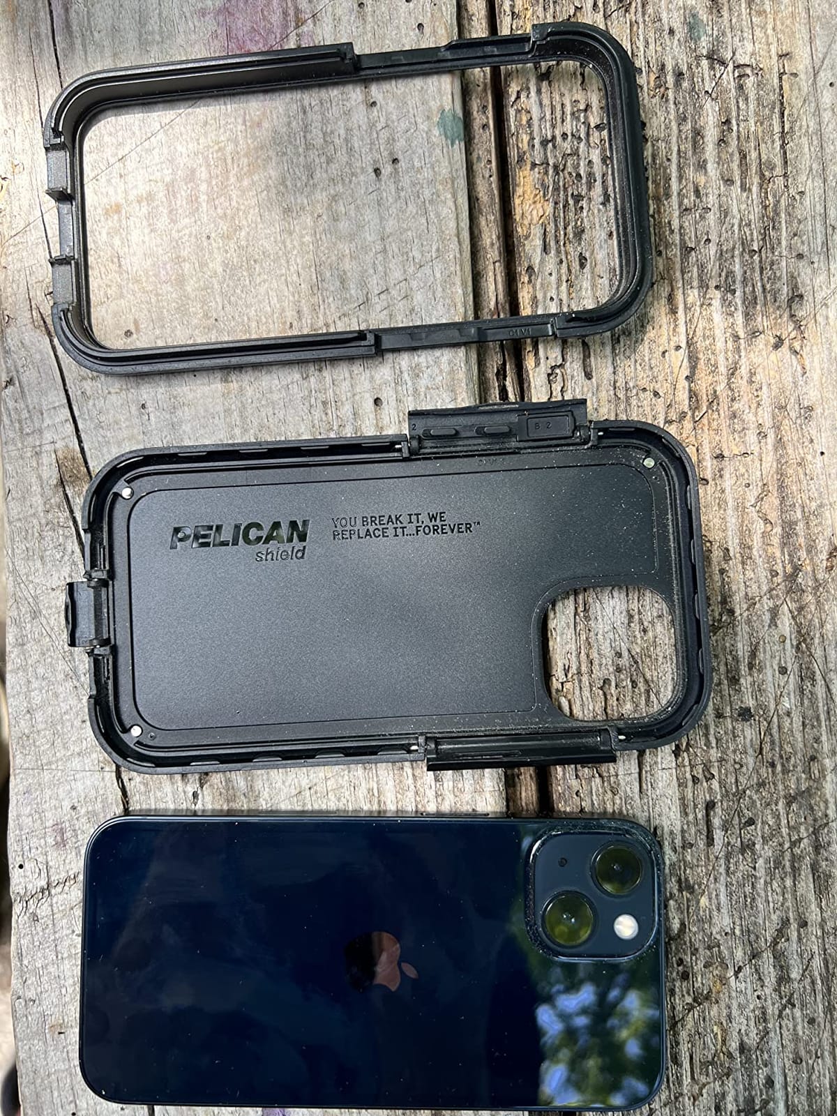Pelican Shield Series - iPhone 13 Case - 21ft Military Grade Drop Protection, Compatible with Wireless Charging - With Belt Clip Holster Kickstand - Heavy Duty Rugged Case for iPhone 13 - Black customer photo 1
