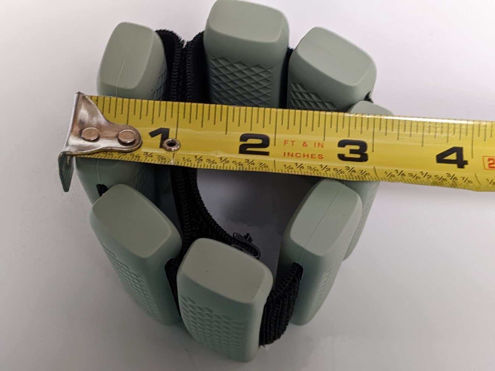 Polyfit Wrist & Ankle Weights - Wearable Weights for Women, Yoga & Pilates | 1.2 lb each, 2.4 lb pair, adjustable straps, silicone design, for walking, barre, yoga, Pilates, cardio and home workouts customer photo 2