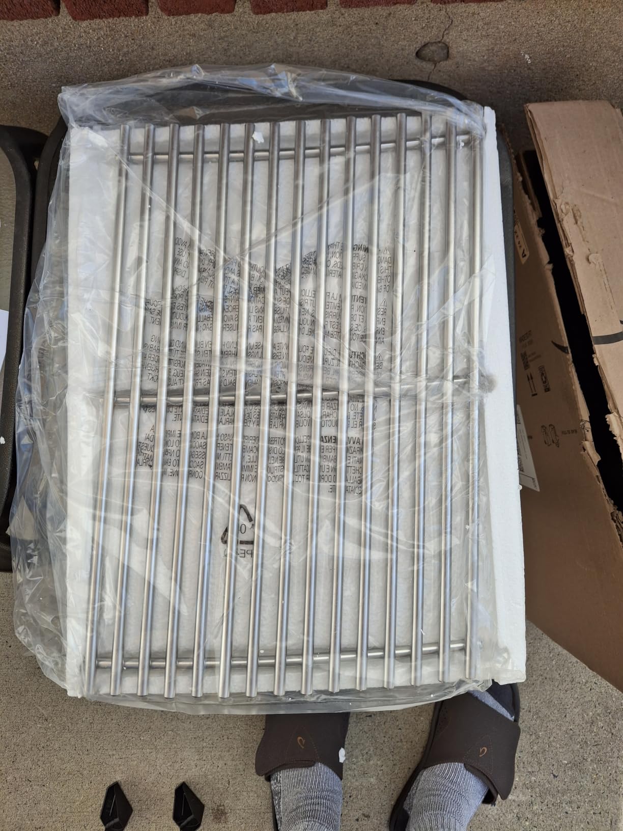 QuliMetal 18.75 Inch Cast Iron Grill Grates for Weber Genesis II 300 Series customer photo 2