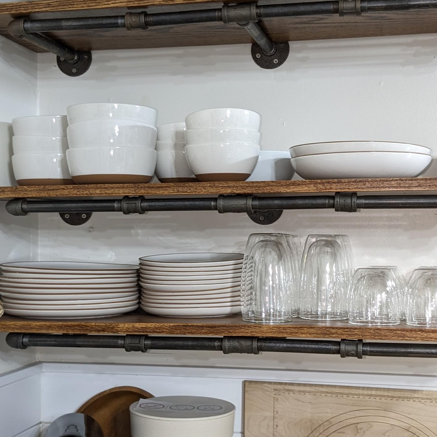 Mora Ceramic Large Latte Mug Set of 4, 16oz - Microwavable, Porcelain Coffee Cups With Big Handle - Modern, Boho, Unique Style For Any Kitchen. Microwave Safe Stoneware - Assorted Neutrals customer photo 2