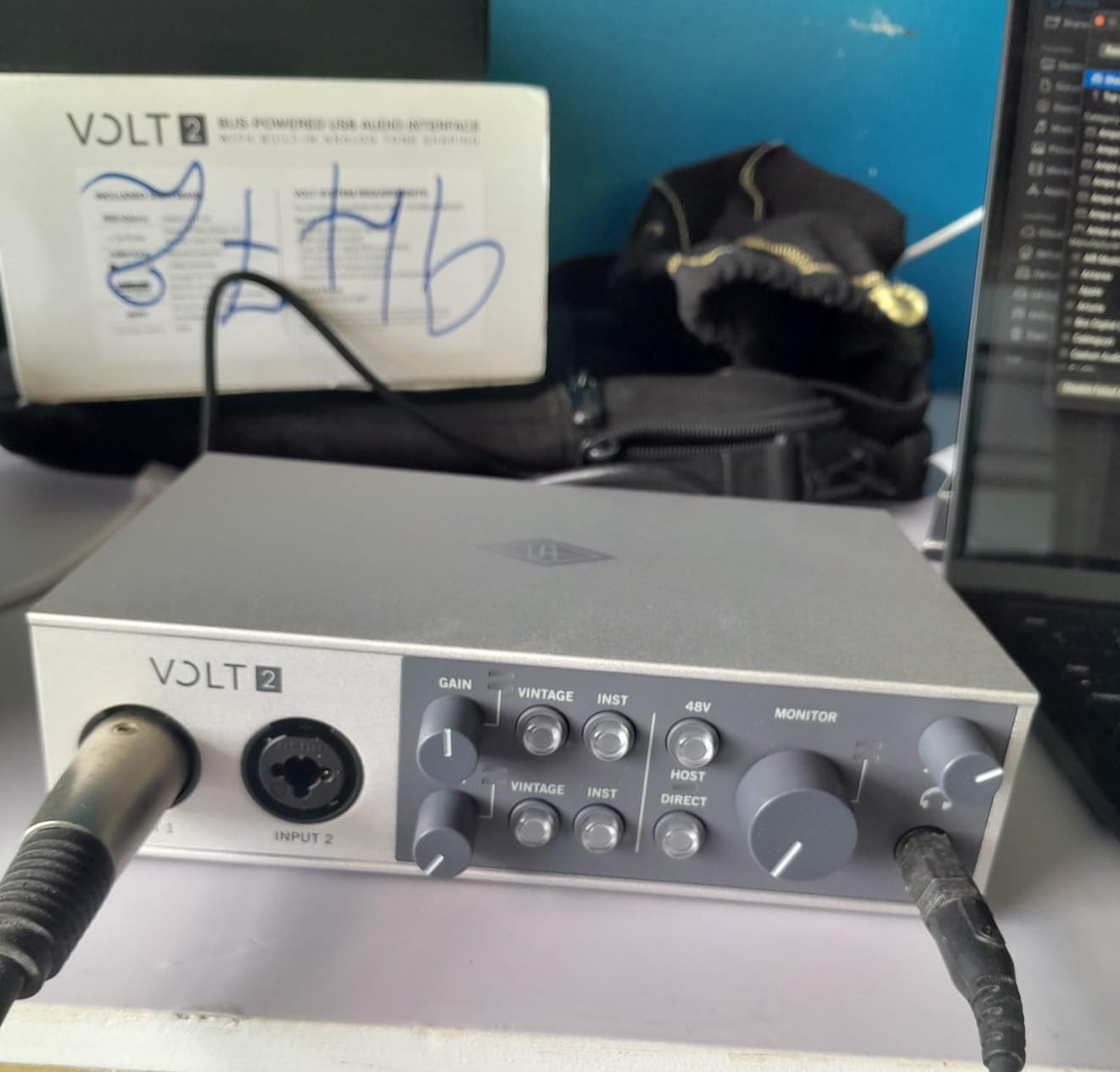 Universal Audio Volt 2 USB Audio Interface customer photo 1