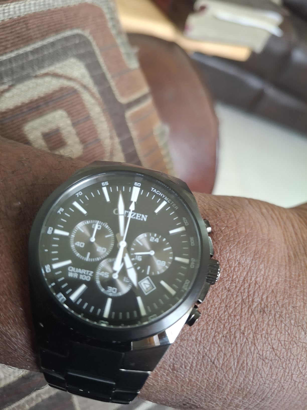 Citizen Quartz Mens Watch, Stainless Steel, Classic customer photo 1