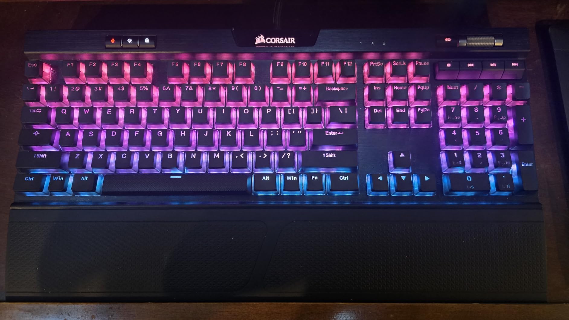 Womier Pudding Keycaps, PBT Shine Through Keycaps Black 164 Keys Set | Custom Key caps Set OEM Profile, Universal Compatiability Mechanical Keyboard Keycaps for 100%, 75%, 65%, 60% Keyboard-Black customer photo 1