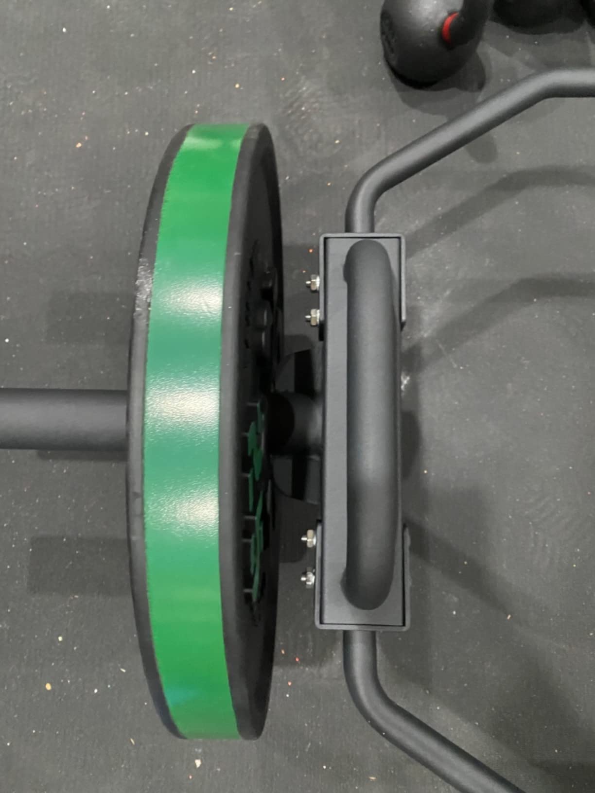 SELEWARE Trap Bar Hex Bar for Deadlift, Olympic Weight Lifting Trap Bar | 500 lbs Capacity, 3 Bolt Secure Sleeve Fixation, Ample Hand Clearance, Supports Deadlifts Squats Shrugs, Ideal for Home Gym customer photo 2
